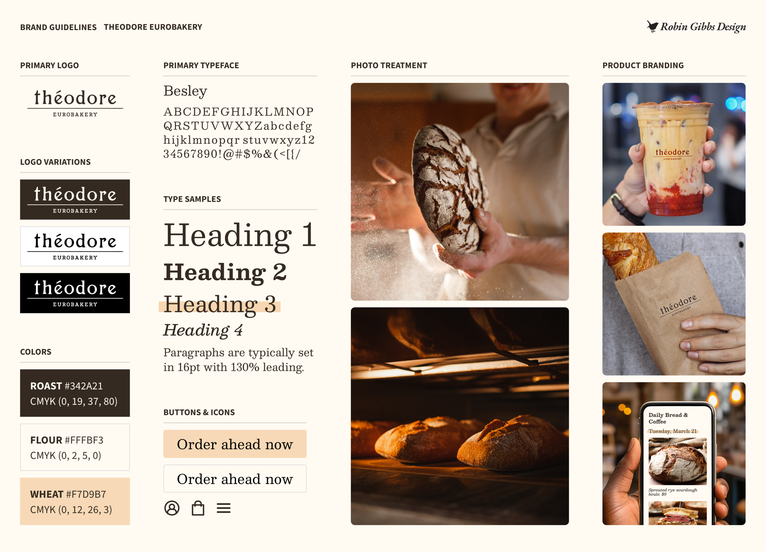 Rebrand & Site for Heritage Hat theodore brandguide horizontal