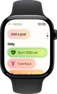Glowup Interface Design watch 3